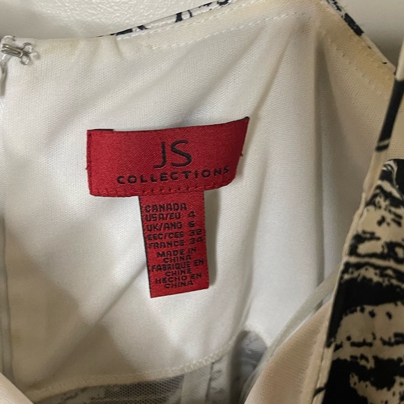 JS Collections Dress with wrap - Picture 6 of 7